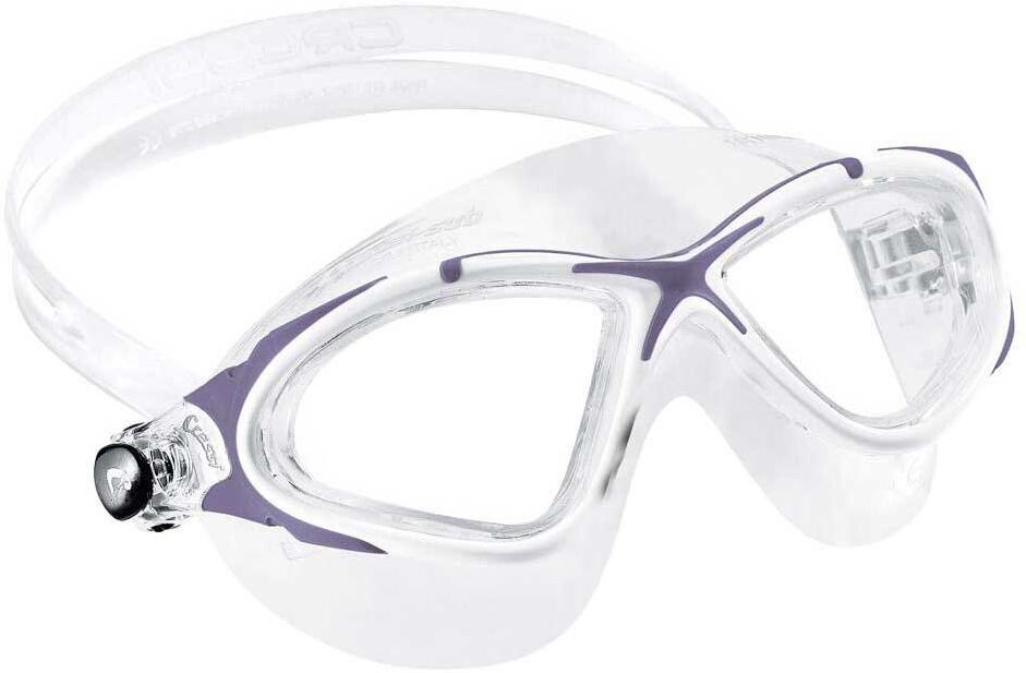 Cressi Planet Swimming Mask White / Lilac Clear Men,Women