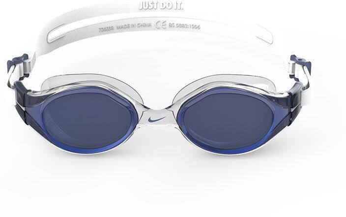 Nike Swim Flex Fusion Mirror Swimming Goggles Blue One Size Men,Women