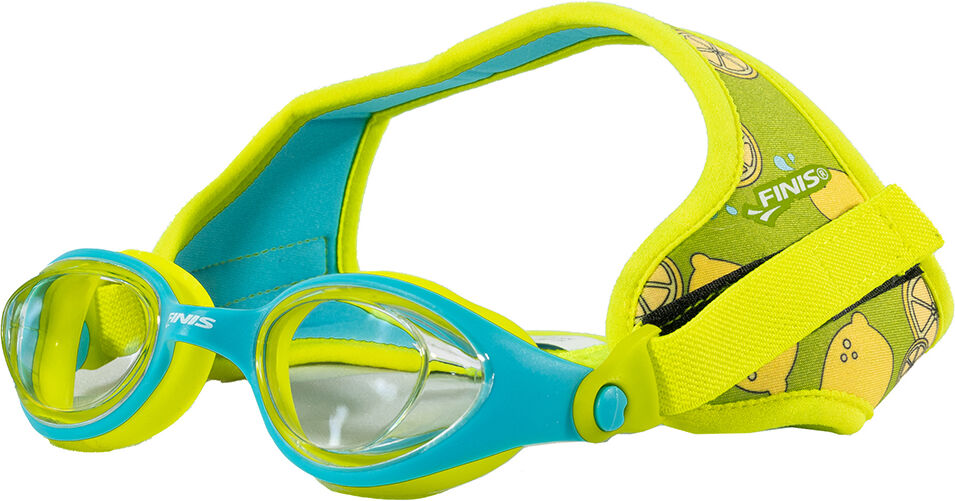 Finis Dragonfly Junior Swimming Goggles Lemon Clear One Size Boys,Girls