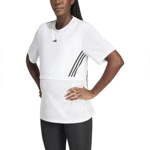 Adidas Maternity Short Sleeve T-shirt White XL Women Adidas Maternity Short Sleeve T-shirt White XL Women