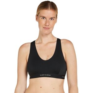 Icebreaker Merino 125 Cool-lite Sprite Racerback Sports Bra Black XS Women