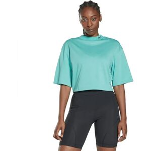 Reebok Myt Detail Short Sleeve T-shirt Turquoise M Women Reebok Myt Detail Short Sleeve T-shirt Turquoise M Women
