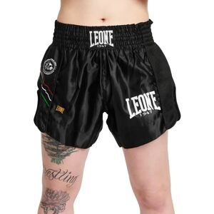 Leone1947 Flag Kick Boxing&muay Thai Shorts Black L Women Leone1947 Flag Kick Boxing&muay Thai Shorts Black L Women