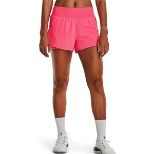 Under Armour Women's Flex Woven 2-in-1 Shorts Pink Shock - Shorts Under Armour Women's Flex Woven 2-in-1 Shorts Pink Shock - Shorts