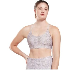 Reebok Lux Strappy Sports Modern Safari Print Sports Bra Purple Oasis XS Women Reebok Lux Strappy Sports Modern Safari Print Sports Bra Purple Oasis XS Women