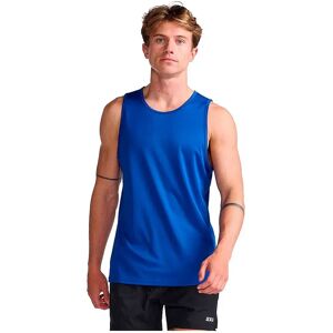 2xu Aero Sleeveless T-shirt Surf / Silver Reflective M Men 2xu Aero Sleeveless T-shirt Surf / Silver Reflective M Men