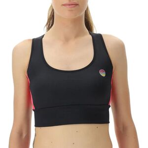 Uyn Running Exceleration Smart Storage Sports Bra Black / Rose / Sunny M Women Uyn Running Exceleration Smart Storage Sports Bra Black / Rose / Sunny M Women