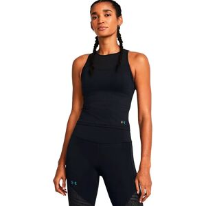 Under Armour Rush Vent Sleeveless T-shirt Black / Iridescent M Women Under Armour Rush Vent Sleeveless T-shirt Black / Iridescent M Women