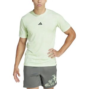 adidas Power Workout T-Shirt - Green - Breathable - Moisture-Wicking - Fitness adidas Power Workout T-Shirt - Green - Breathable - Moisture-Wicking - Fitness