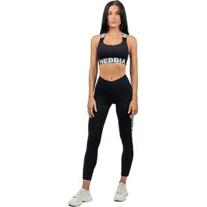 Nebbia Side Stripe Iconic High Waist Leggings Black S Women Nebbia Side Stripe Iconic High Waist Leggings Black S Women