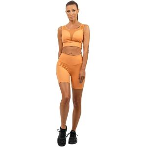 Nebbia Biker Elite High Waist Short Leggings Orange L Women Nebbia Biker Elite High Waist Short Leggings Orange L Women