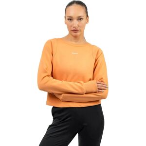 Nebbia Crop Gym Spirit Sweatshirt Orange S Women Nebbia Crop Gym Spirit Sweatshirt Orange S Women