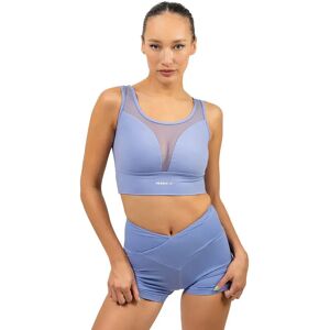 Nebbia Mesh Performance Medium Support Sports Top Light Purple M Women Nebbia Mesh Performance Medium Support Sports Top Light Purple M Women