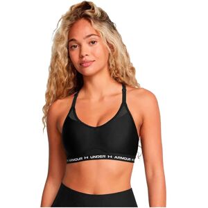 Under Armour Crossback Low Support Sports Top Black / White M Women Under Armour Crossback Low Support Sports Top Black / White M Women
