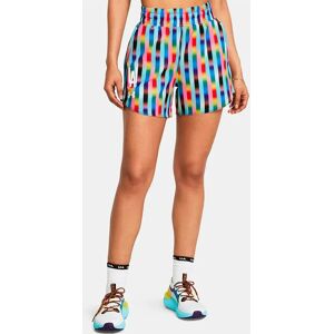 Under Armour Flex Woven 5inch Pride Shorts Sky Blue / Sunset Pink / White M Women Under Armour Flex Woven 5inch Pride Shorts Sky Blue / Sunset Pink / White M Women