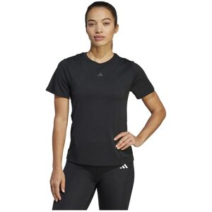 Adidas Designed For Training Heat.rdy Hiit Short Sleeve T-shirt Black XL Women Adidas Designed For Training Heat.rdy Hiit Short Sleeve T-shirt Black XL Women
