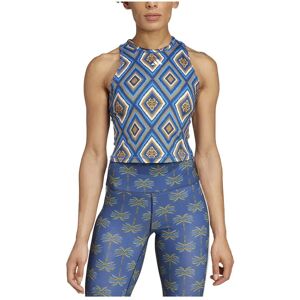 Adidas Farm Rio Sleeveless T-shirt Mystery Brown / Fox Red / Easy Yellow M Women Adidas Farm Rio Sleeveless T-shirt Mystery Brown / Fox Red / Easy Yellow M Women