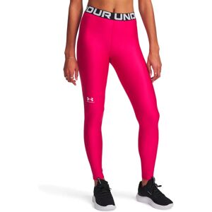 Under Armour Heatgear Leggings Shaded Fuchsia / White XS Women Under Armour Heatgear Leggings Shaded Fuchsia / White XS Women