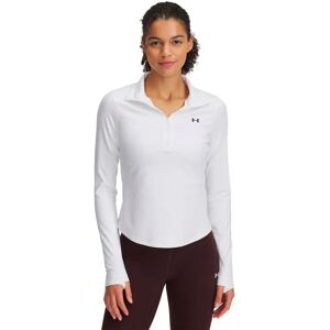 Under Armour Motion Half Zip White Women Sweatshirt Under Armour Motion Half Zip White Women Sweatshirt
