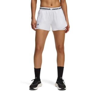 Under Armour Tech Play Up 2-in-1 Shorts White / White / Black L Women Under Armour Tech Play Up 2-in-1 Shorts White / White / Black L Women