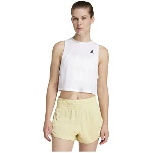 Adidas Train Essentials Boxy Workout Sleeveless T-shirt White XL Women Adidas Train Essentials Boxy Workout Sleeveless T-shirt White XL Women