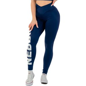 Nebbia High Waisted Gym Glute Check 613 Leggings Dark Blue XS Women Nebbia High Waisted Gym Glute Check 613 Leggings Dark Blue XS Women