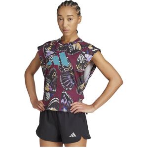 Adidas X Farm Rio Training Sleeveless T-shirt Black / Amazon Red / Energy Ink L Women Adidas X Farm Rio Training Sleeveless T-shirt Black / Amazon Red / Energy Ink L Women