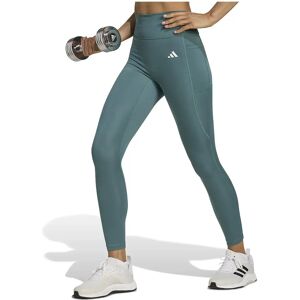 adidas Optime Essentials No Front Rise Seam 7/8 Leggings - Green - Leggings adidas Optime Essentials No Front Rise Seam 7/8 Leggings - Green - Leggings