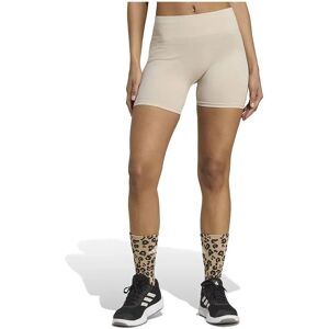 adidas Workout Essentials 4 inch Leggings Knit - Beige - Leggings adidas Workout Essentials 4 inch Leggings Knit - Beige - Leggings