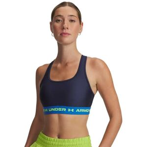 Under Armour Mid Crossback Sports Bra Blue / Dark Blue S Women Under Armour Mid Crossback Sports Bra Blue / Dark Blue S Women