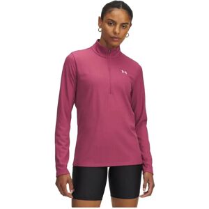 Under Armour Tech Rib Half Zip Sweatshirt Red S Women Under Armour Tech Rib Half Zip Sweatshirt Red S Women