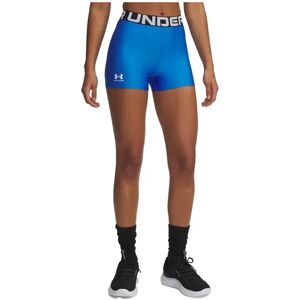 Under Armour Heatgear Shorts Blue / White L Women Under Armour Heatgear Shorts Blue / White L Women