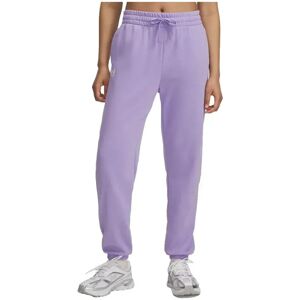Under Armour Rival Terry Joggers Purple / White XL Women Under Armour Rival Terry Joggers Purple / White XL Women