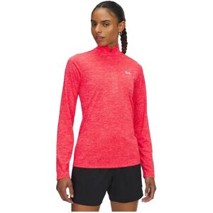 Under Armour Tech Twist Half Zip Sweatshirt Red / White S Women Under Armour Tech Twist Half Zip Sweatshirt Red / White S Women
