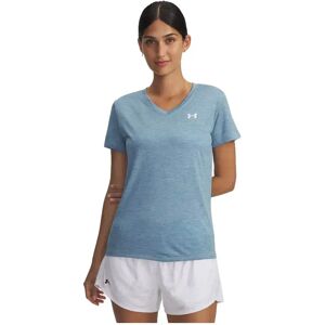Under Armour Tech Twist Ssv Short Sleeve T-shirt Blue / White 2XL Women Under Armour Tech Twist Ssv Short Sleeve T-shirt Blue / White 2XL Women
