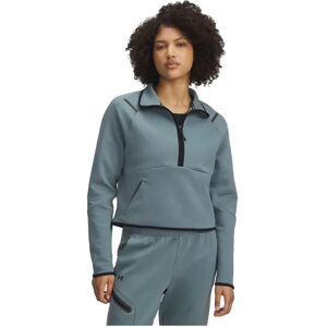 Under Armour Unstoppable Fleece Half Zip Sweatshirt Blue / Black S Women Under Armour Unstoppable Fleece Half Zip Sweatshirt Blue / Black S Women