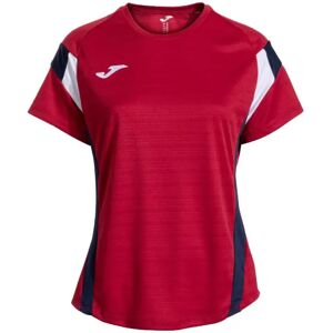 Joma Montreal Short Sleeve T-shirt Red Dark Navy S Women Joma Montreal Short Sleeve T-shirt Red Dark Navy S Women