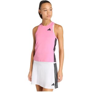 Adidas Train Essentials 3 Stripes Workout Sleeveless T-shirt St Tropic Bloom / Black L Women Adidas Train Essentials 3 Stripes Workout Sleeveless T-shirt St Tropic Bloom / Black L Women
