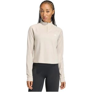 Adidas Train Essentials Minimal Branding Cover Up Half Zip Sweatshirt Wonder Alumina L Women Adidas Train Essentials Minimal Branding Cover Up Half Zip Sweatshirt Wonder Alumina L Women