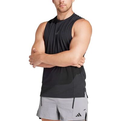 adidas Black D4T Tank Top - Training & Gym Apparel adidas Black D4T Tank Top - Training & Gym Apparel