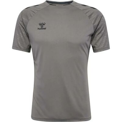 hummel Hummel Pro Training grau XL Sportshirt hummel Hummel Pro Training grau XL Sportshirt