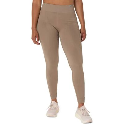 Asics Nagino Flex Seamless Leggings Taupe Grey M Women Asics Nagino Flex Seamless Leggings Taupe Grey M Women