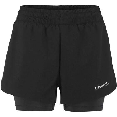 Craft Adv Essence 2-in-1 Shorts - Black - Women Craft Adv Essence 2-in-1 Shorts - Black - Women