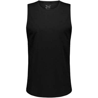 2xu Signature Soft Jersey Sleeveless T-shirt Black / Black M Men 2xu Signature Soft Jersey Sleeveless T-shirt Black / Black M Men