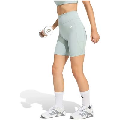 Adidas Optimé Essentials Stash Pocket 7´´ Short Leggings Wonder Sage 2XS Women Adidas Optimé Essentials Stash Pocket 7´´ Short Leggings Wonder Sage 2XS Women