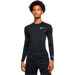 Nike Pro Dri Fit Long Sleeve T-shirt Black / White 2XL Men Nike Pro Dri Fit Long Sleeve T-shirt Black / White 2XL Men