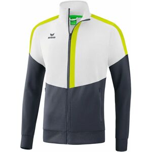 Erima Worker Squad Jacket White / Slate Grey / Bio Lime 3XL Men Erima Worker Squad Jacket White / Slate Grey / Bio Lime 3XL Men