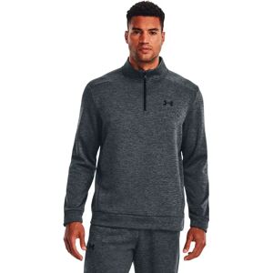 Under Armour Armour Fleece Half Zip Sweatshirt Pitch Gray / Black / Black XS Men Under Armour Armour Fleece Half Zip Sweatshirt Pitch Gray / Black / Black XS Men