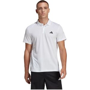 Adidas Tr-es Base Short Sleeve Polo White / Black S Men Adidas Tr-es Base Short Sleeve Polo White / Black S Men