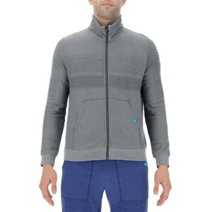 Uyn Natural Training Full Zip Jacket Grey Melange 2XL Men Uyn Natural Training Full Zip Jacket Grey Melange 2XL Men